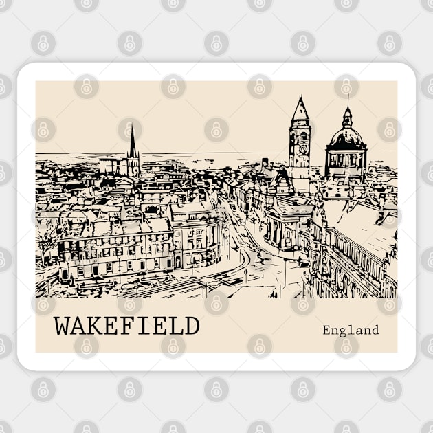 Wakefield England Sticker by Lakeric